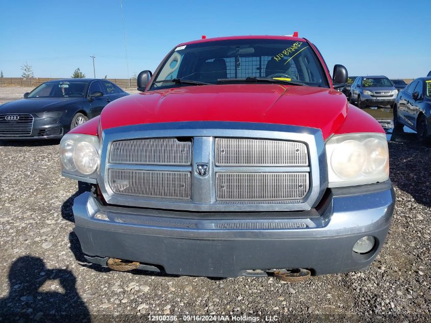 2005 Dodge Dakota Slt VIN: 1D7HW42N15S127620 Lot: 12100356