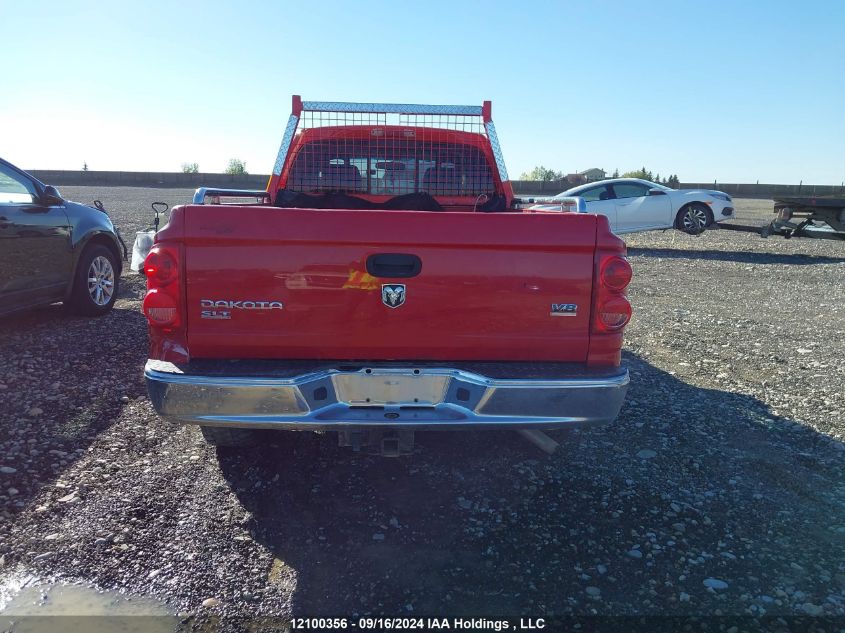 2005 Dodge Dakota Slt VIN: 1D7HW42N15S127620 Lot: 12100356