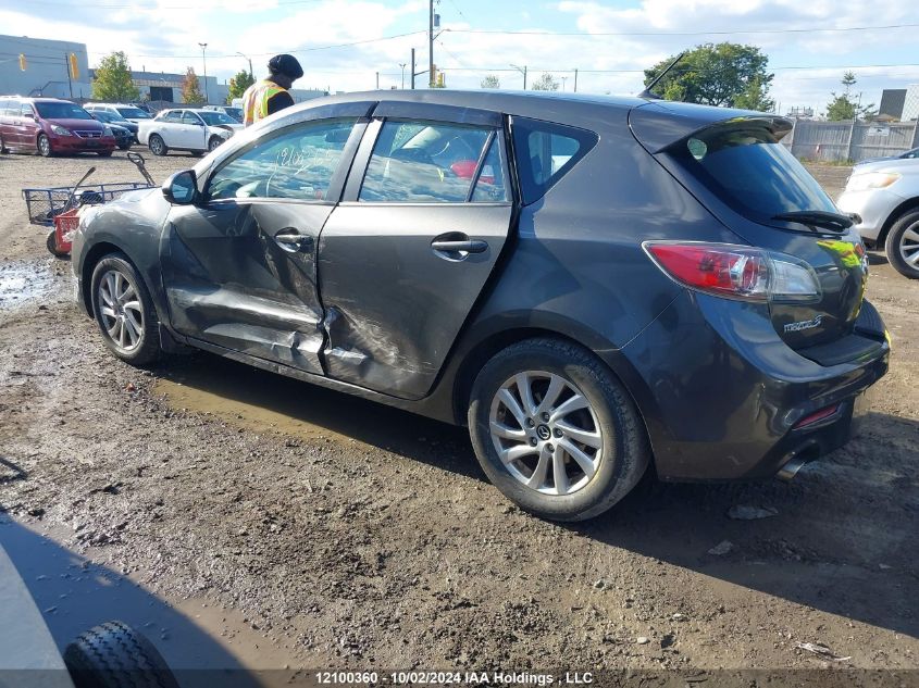 2013 Mazda Mazda3 VIN: JM1BL1KF7D1744038 Lot: 12100360