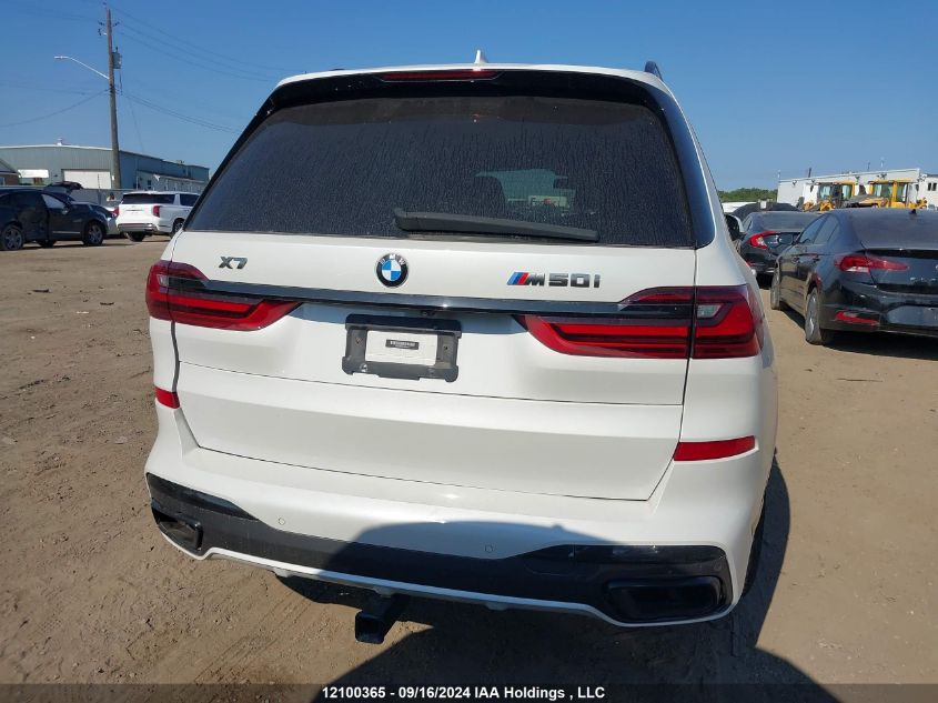 2020 BMW X7 VIN: 5UXCX6C09L9B84914 Lot: 12100365