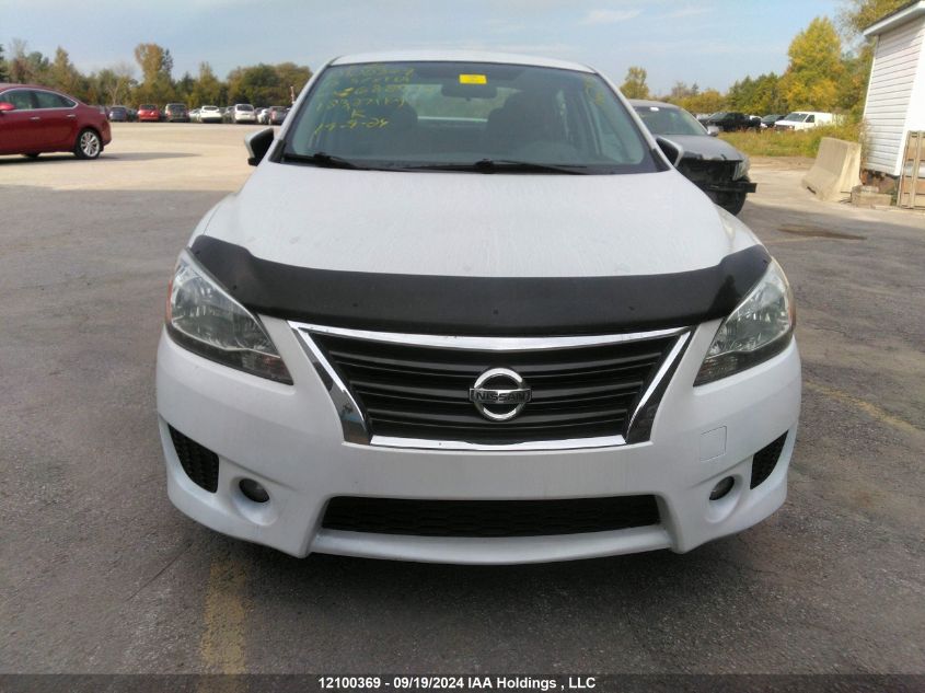 2013 Nissan Sentra S/Sv/Sr/Sl VIN: 3N1AB7AP2DL688422 Lot: 12100369