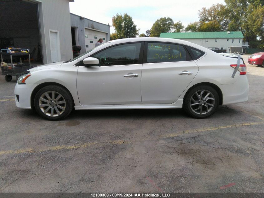 2013 Nissan Sentra S/Sv/Sr/Sl VIN: 3N1AB7AP2DL688422 Lot: 12100369