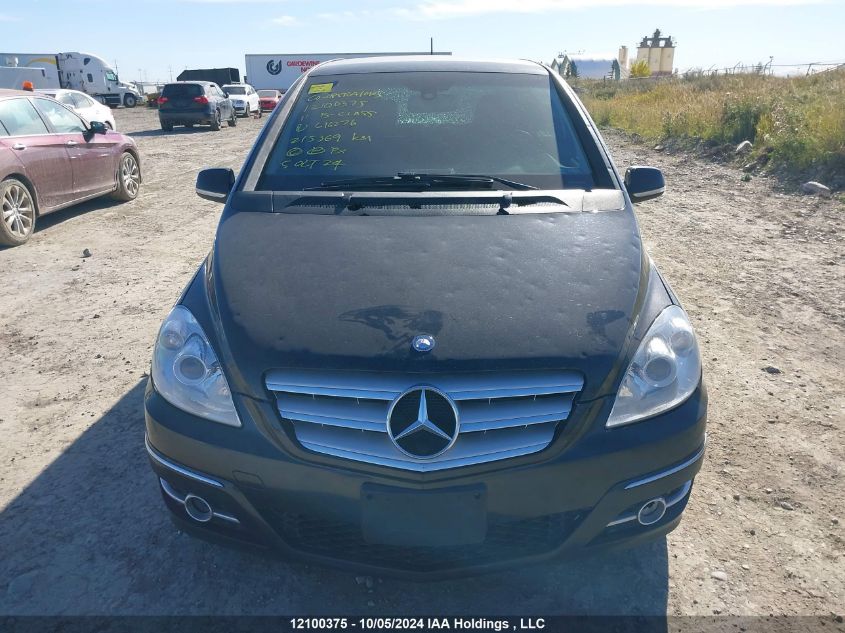 2011 Mercedes-Benz B-Class VIN: WDDFH3EB5BJ616276 Lot: 12100375