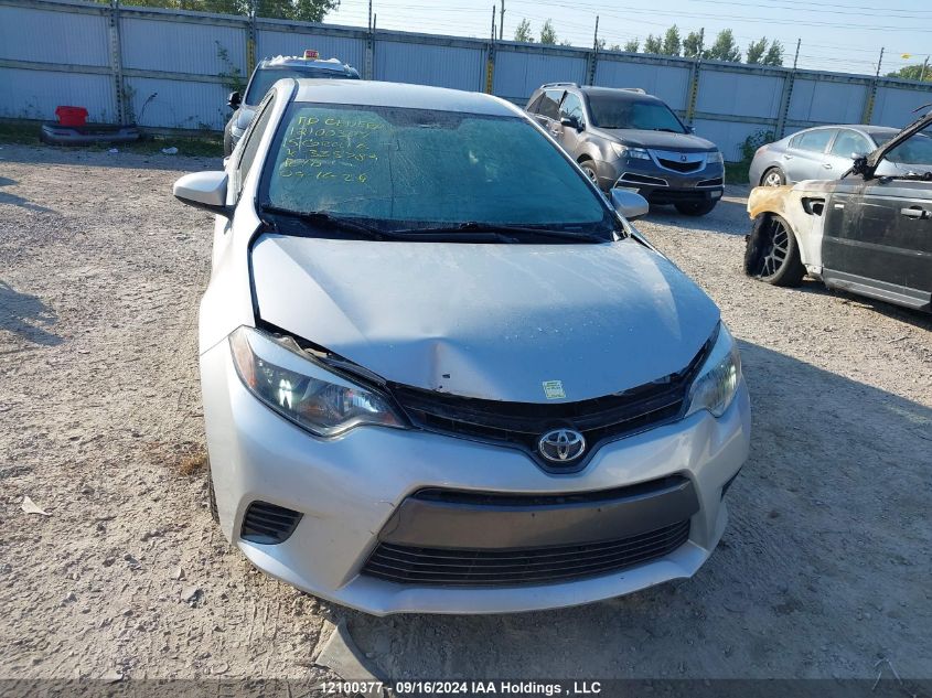 2T1BURHE0FC335789 2015 Toyota Corolla Le