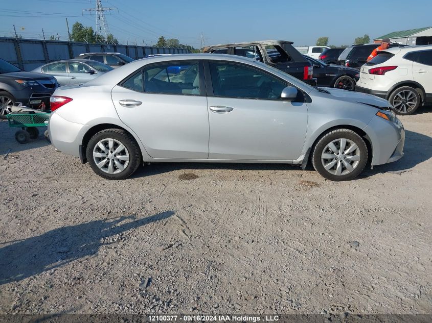 2T1BURHE0FC335789 2015 Toyota Corolla Le