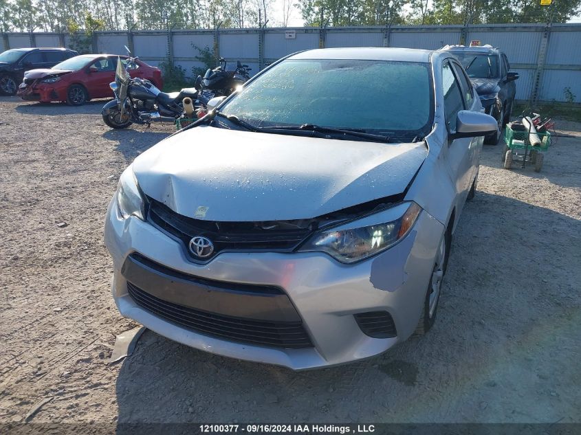 2T1BURHE0FC335789 2015 Toyota Corolla Le