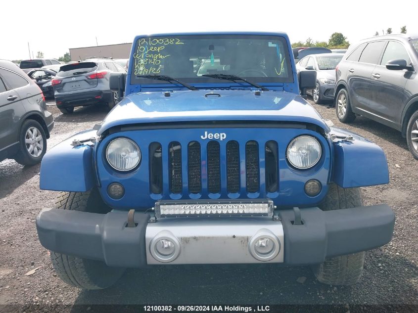 2010 Jeep Wrangler Unlimited Sahara VIN: 1J4BA5H1XAL138140 Lot: 12100382