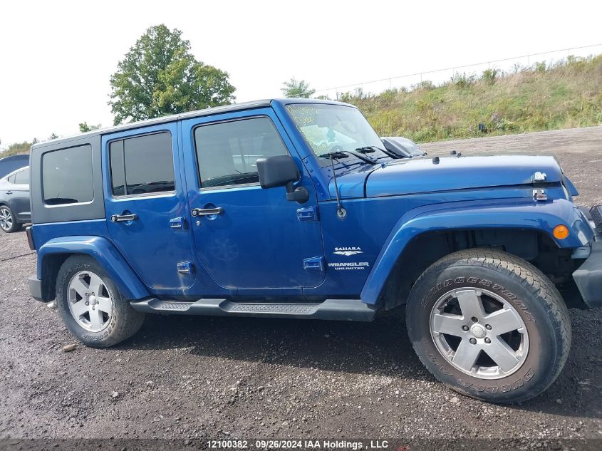 2010 Jeep Wrangler Unlimited Sahara VIN: 1J4BA5H1XAL138140 Lot: 12100382