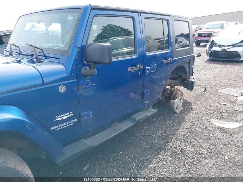 2010 Jeep Wrangler Unlimited Sahara VIN: 1J4BA5H1XAL138140 Lot: 12100382