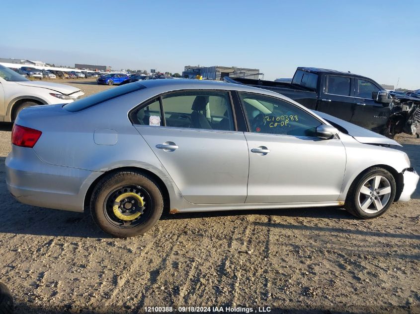 2013 Volkswagen Jetta Sedan VIN: 3VWDX7AJ5DM395967 Lot: 12100388