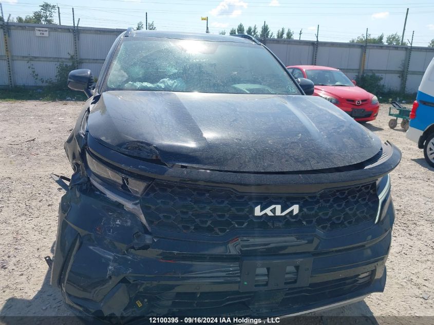 2022 Kia Sorento VIN: 5XYRKDLF6NG082388 Lot: 12100395