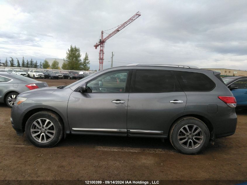 2015 Nissan Pathfinder VIN: 5N1AR2MM5FC668124 Lot: 12100399