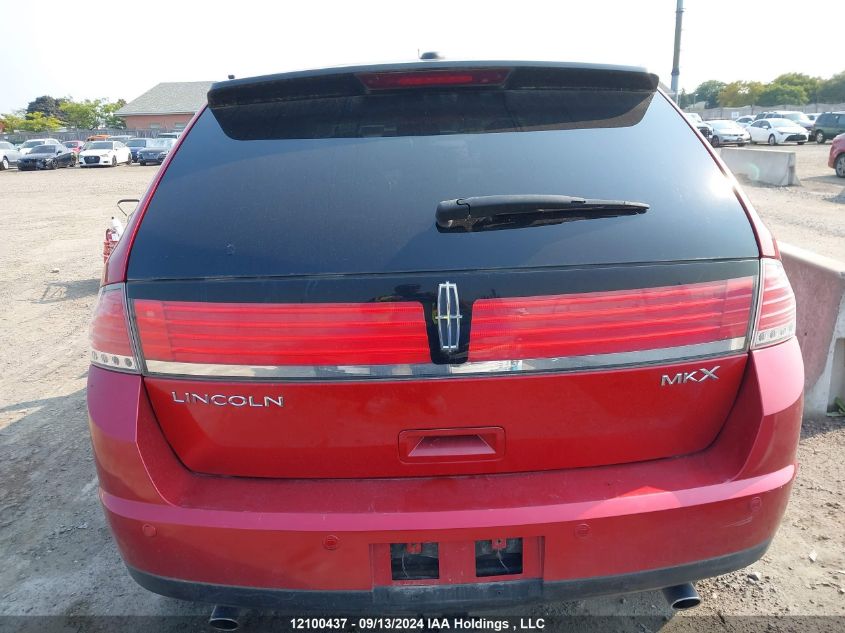 2010 Lincoln Mkx VIN: 2LMDJ6JC6ABJ25837 Lot: 12100437