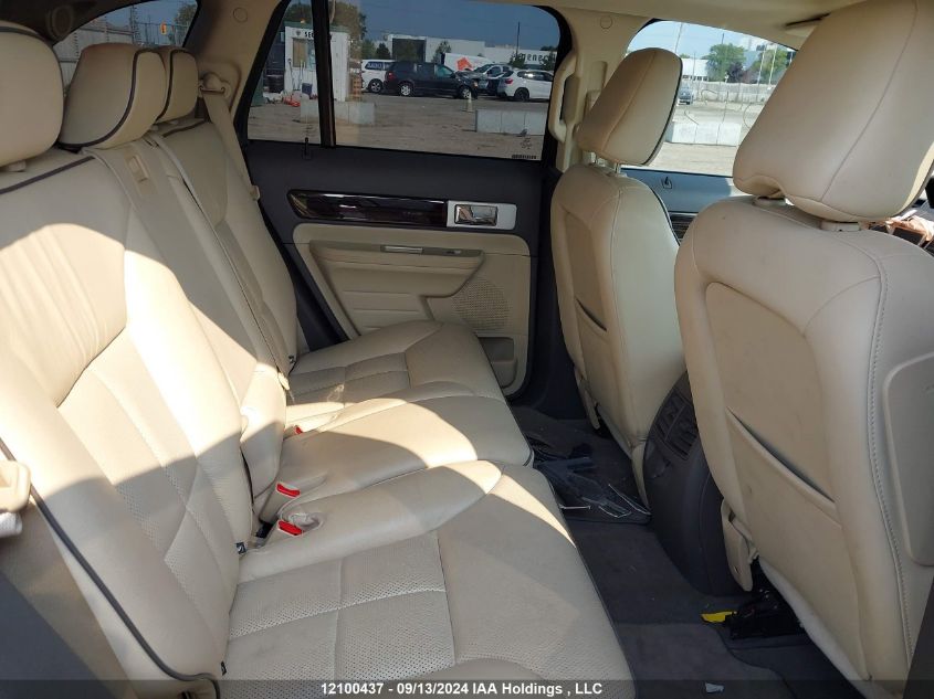 2010 Lincoln Mkx VIN: 2LMDJ6JC6ABJ25837 Lot: 12100437