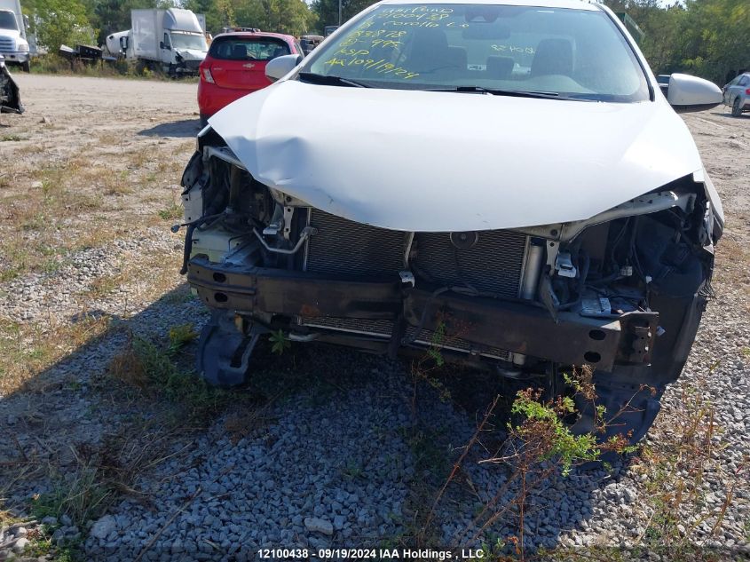 2018 Toyota Corolla Le VIN: 2T1BURHE5JC983878 Lot: 12100438