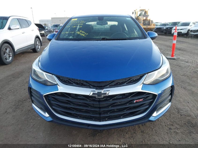 2019 Chevrolet Cruze Lt VIN: 1G1BE5SM5K7118183 Lot: 12100454