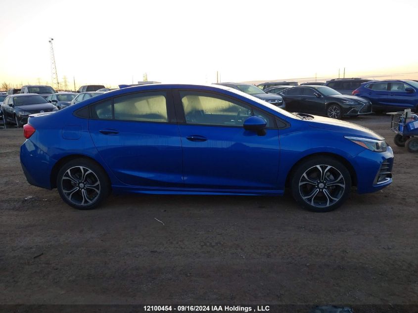 2019 Chevrolet Cruze Lt VIN: 1G1BE5SM5K7118183 Lot: 12100454