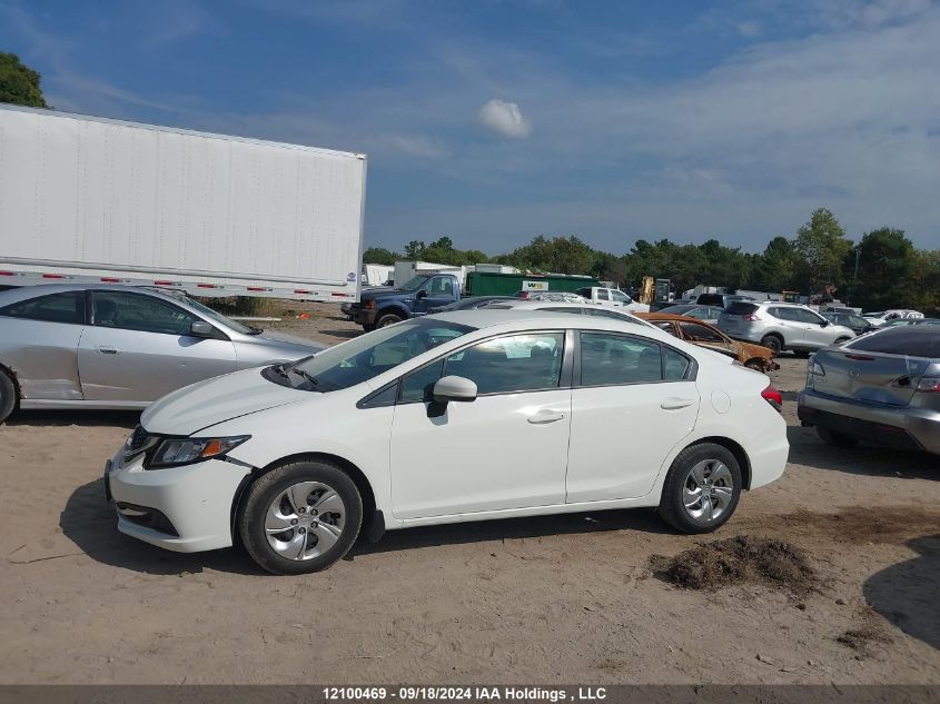 2HGFB2F46FH034539 2015 Honda Civic Sedan