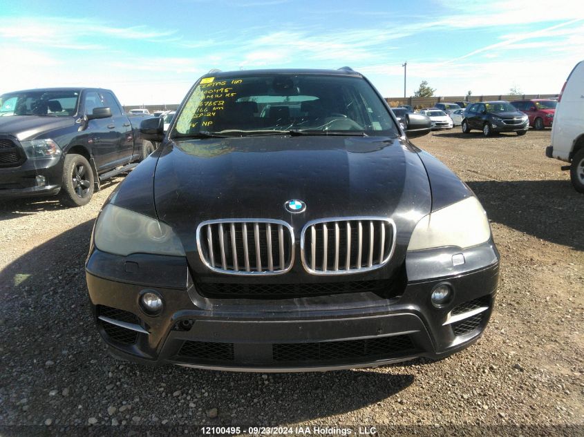 2011 BMW X5 VIN: 5UXZV8C53BLL67652 Lot: 12100495