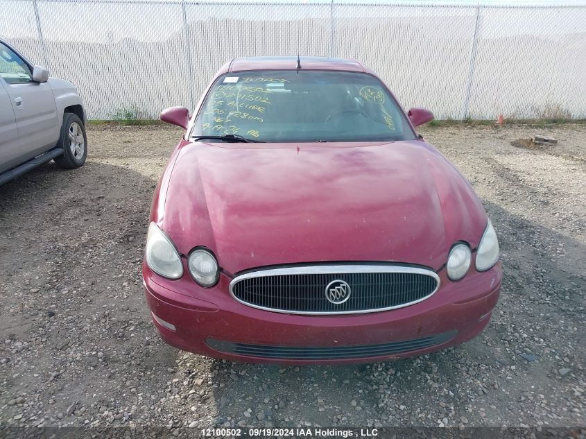 2005 Buick Allure Cxl VIN: 2G4WJ532651291502 Lot: 12100502