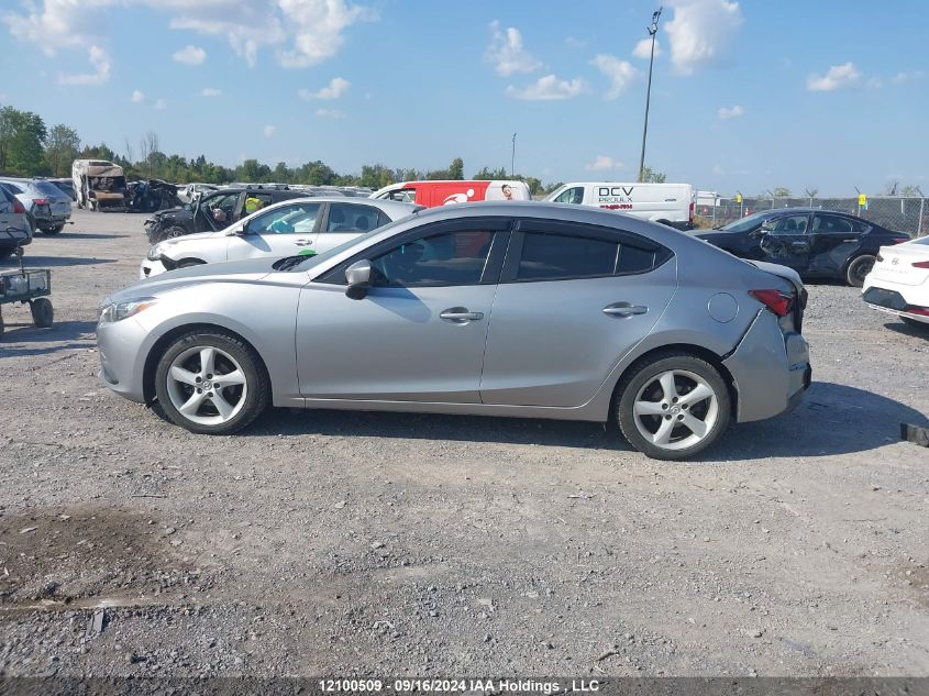 2016 Mazda Mazda3 VIN: 3MZBM1U7XGM289189 Lot: 12100509