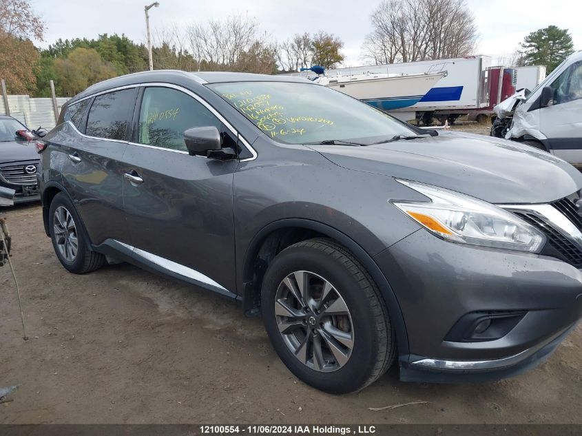 2016 Nissan Murano VIN: 5N1AZ2MH4GN142057 Lot: 12100554