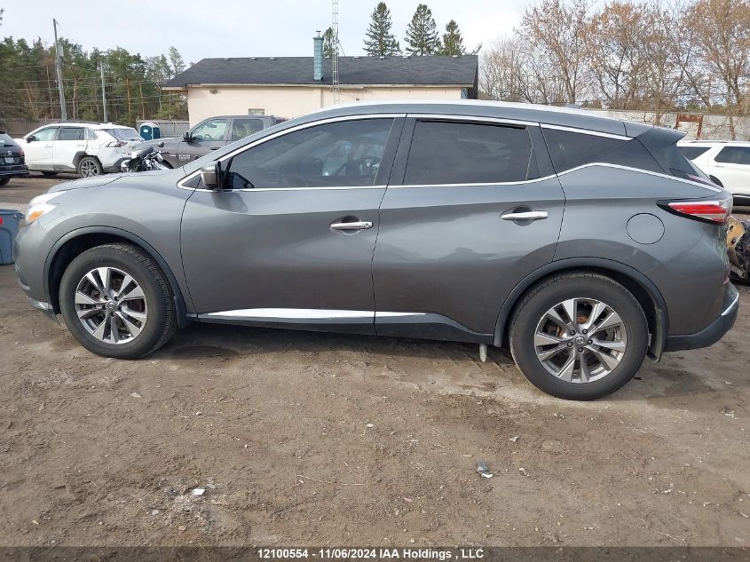 2016 Nissan Murano VIN: 5N1AZ2MH4GN142057 Lot: 12100554