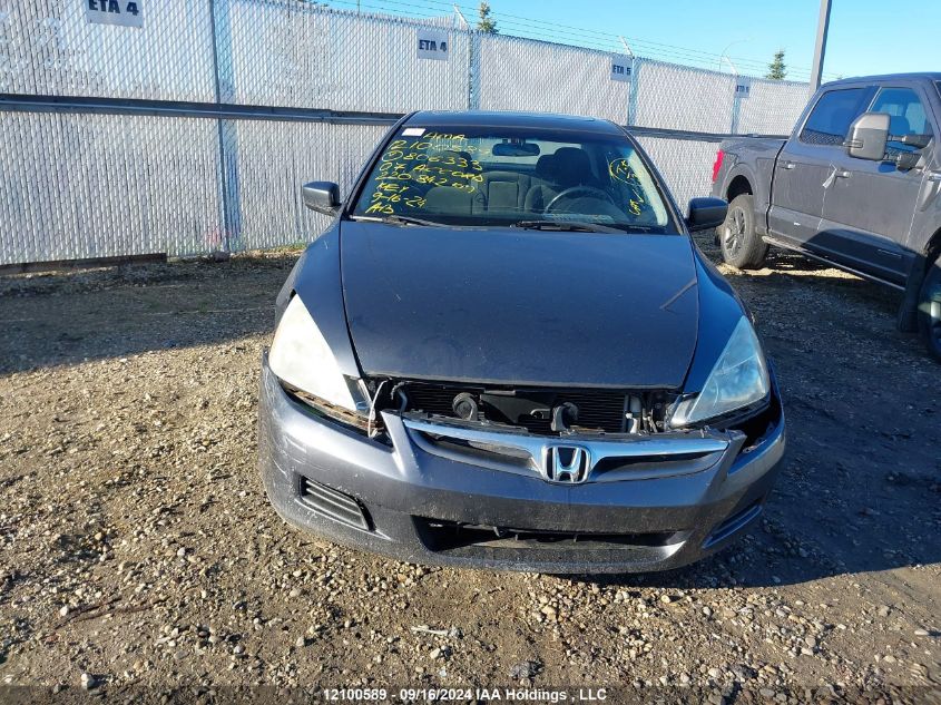 2007 Honda Accord Sdn VIN: 1HGCM56707A806333 Lot: 12100589