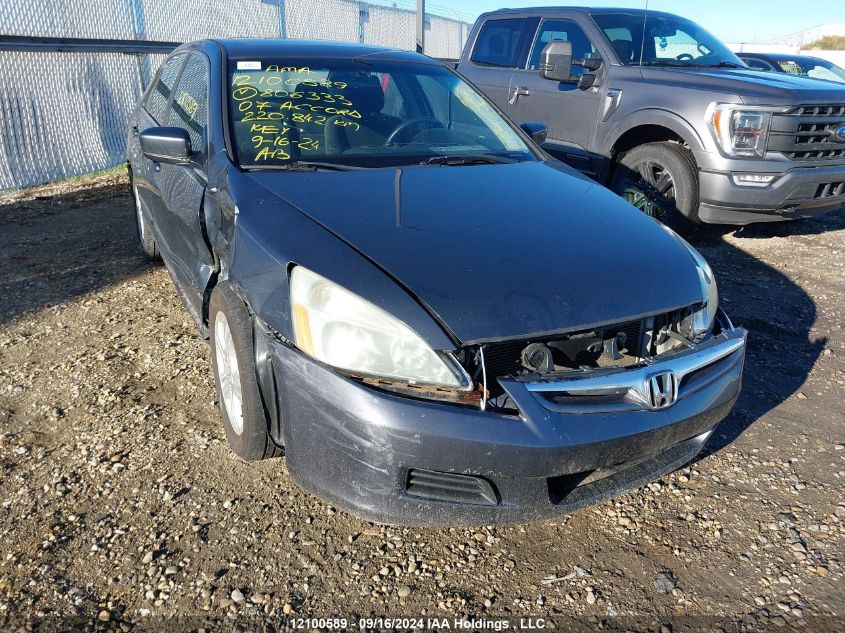 2007 Honda Accord Sdn VIN: 1HGCM56707A806333 Lot: 12100589