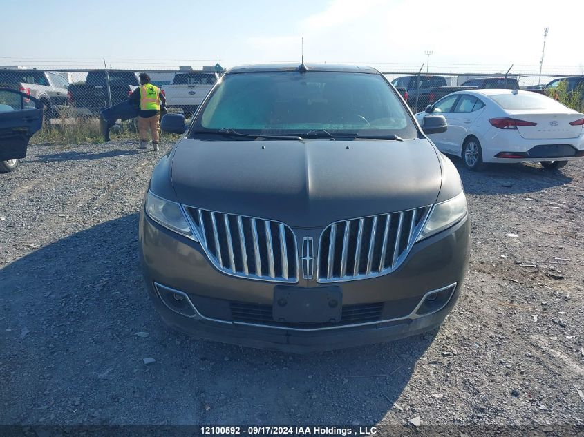 2011 Lincoln Mkx VIN: 2LMDJ8JK4BBJ27896 Lot: 12100592