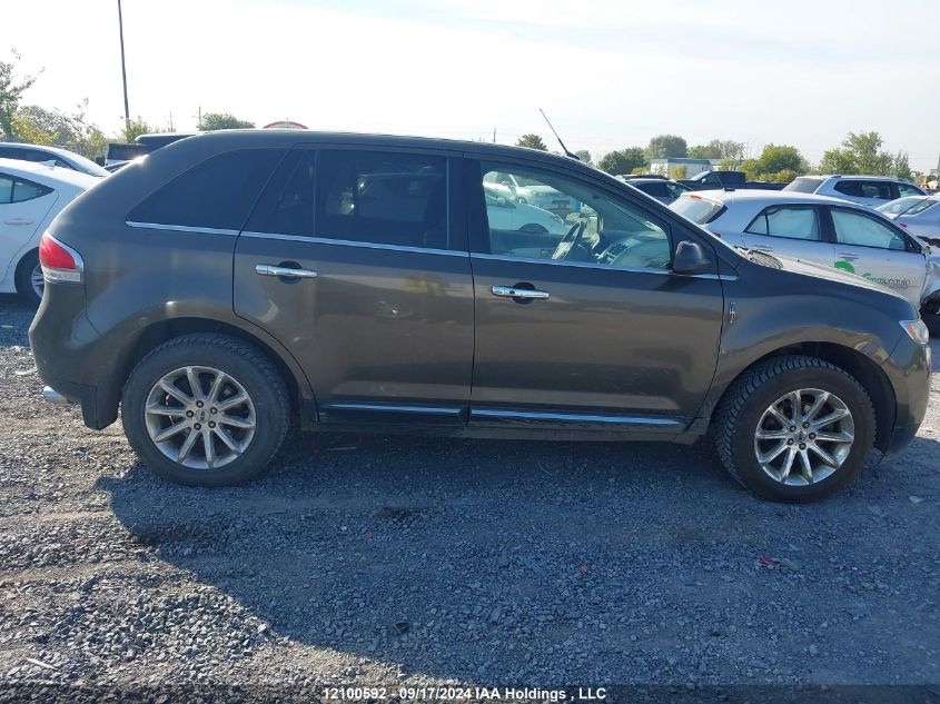 2011 Lincoln Mkx VIN: 2LMDJ8JK4BBJ27896 Lot: 12100592