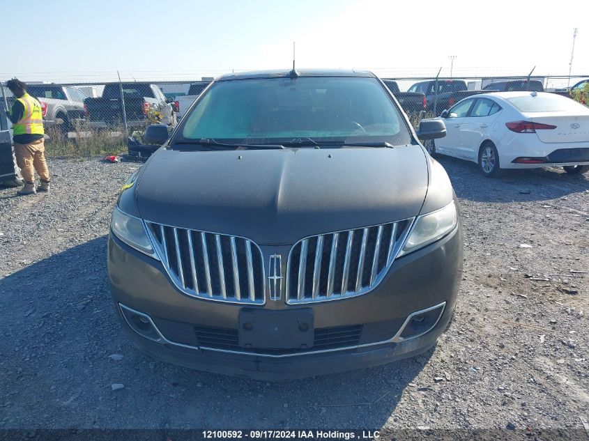 2011 Lincoln Mkx VIN: 2LMDJ8JK4BBJ27896 Lot: 12100592