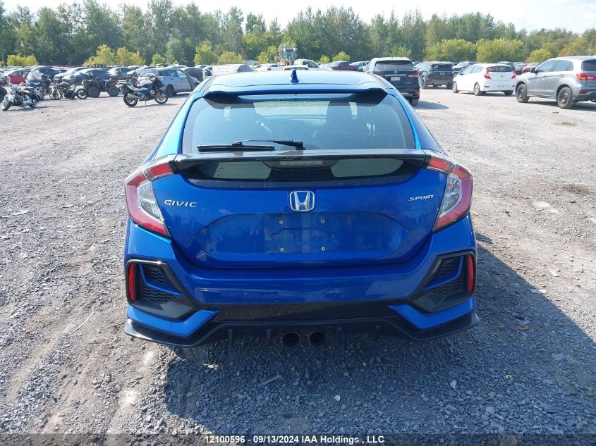 SHHFK7H48LU301382 2020 Honda Civic Sport