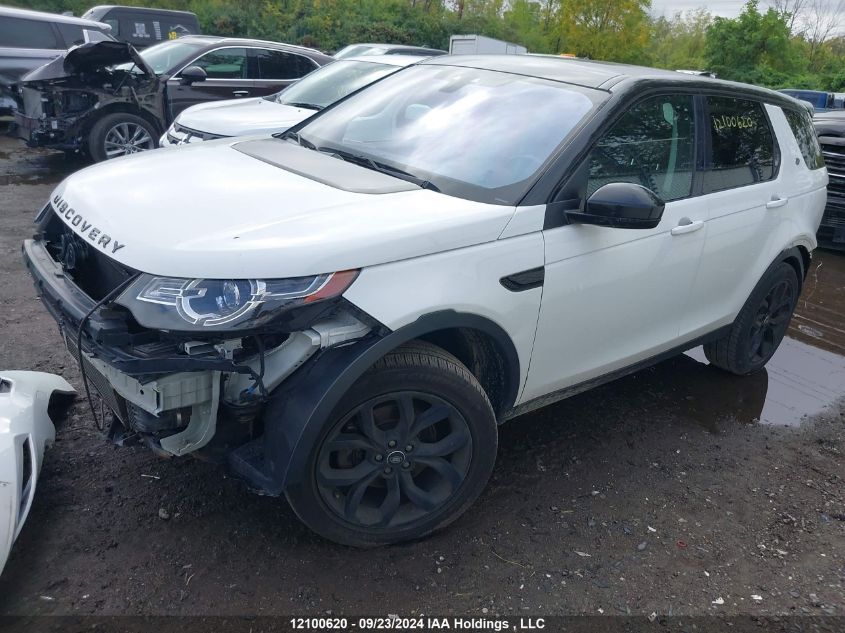 2017 Land Rover Discovery Sport VIN: SALCR2BG7HH648921 Lot: 12100620