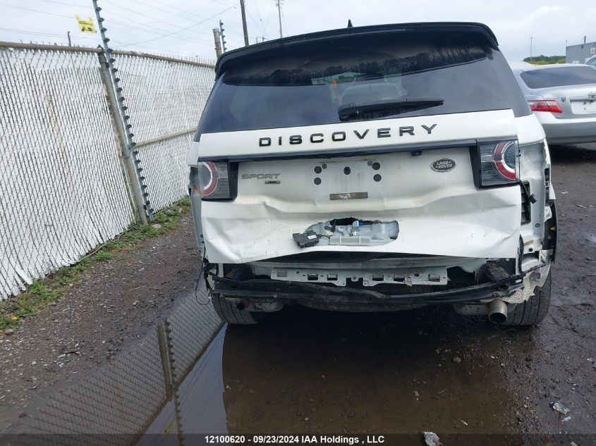 2017 Land Rover Discovery Sport VIN: SALCR2BG7HH648921 Lot: 12100620