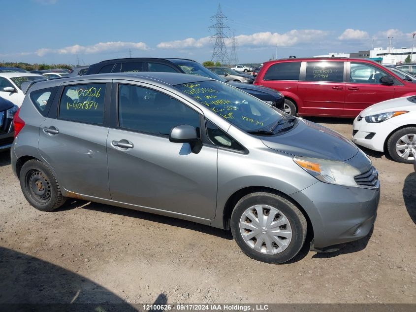 2014 Nissan Versa VIN: 3N1CE2CP8EL404874 Lot: 12100626