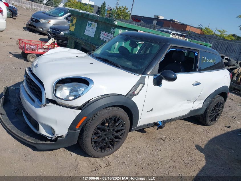 2014 Mini Cooper Paceman VIN: WMWSS7C59EWN72141 Lot: 12100646