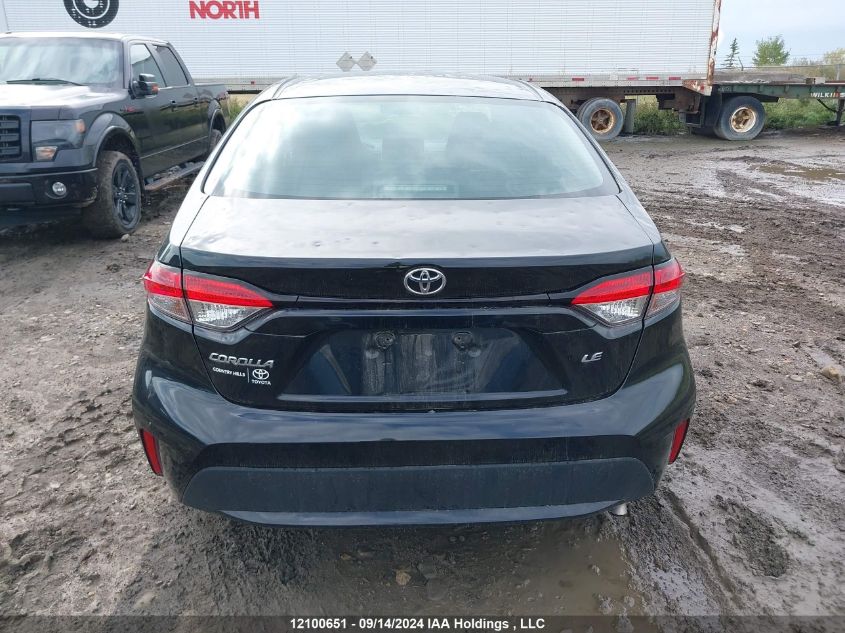 5YFBPMBEXMP220181 2021 Toyota Corolla Le