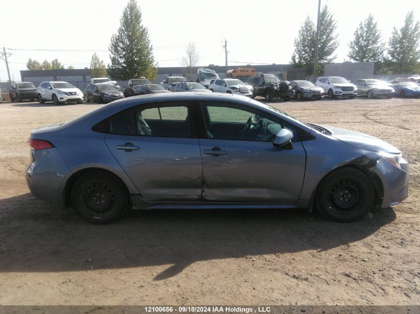 2020 Toyota Corolla Le VIN: 5YFBPRBE9LP093029 Lot: 12100656