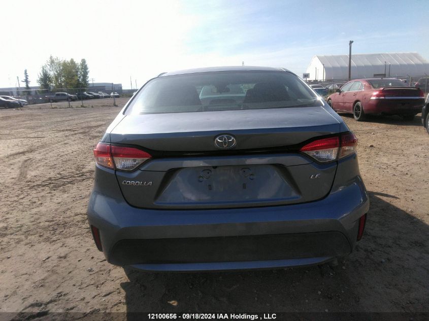 2020 Toyota Corolla Le VIN: 5YFBPRBE9LP093029 Lot: 12100656