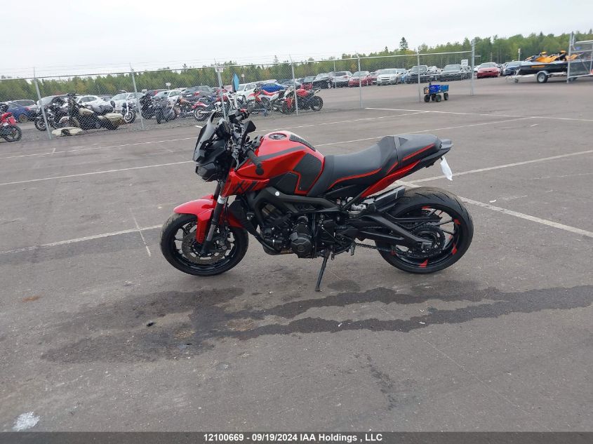 2017 Yamaha Fz09 VIN: JYARN53N8HA000651 Lot: 12100669