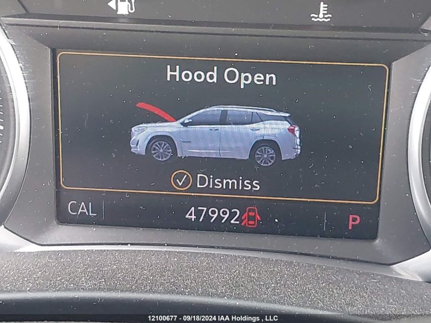 2019 GMC Terrain VIN: 3GKALTEV0KL262709 Lot: 12100677