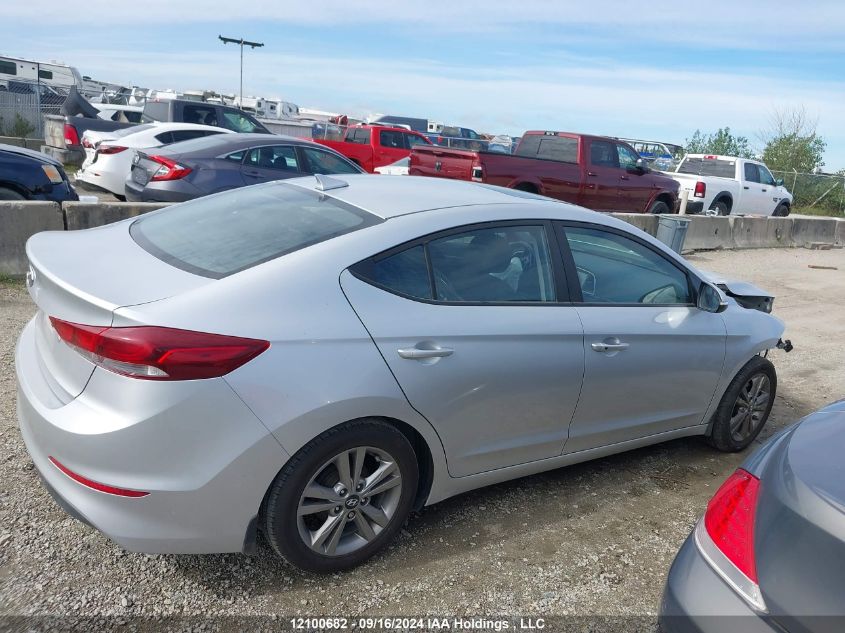 KMHD84LF7JU697352 2018 Hyundai Elantra Gl Se