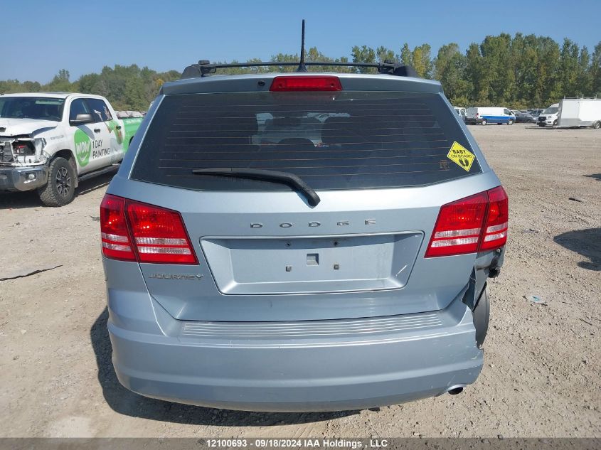 2013 Dodge Journey Se VIN: 3C4PDCAB1DT591078 Lot: 12100693