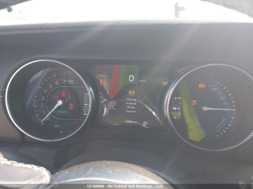 2021 Jeep Wrangler Unlimited Sahara 4Xe VIN: 1C4JJXP61MW747954 Lot: 12100694