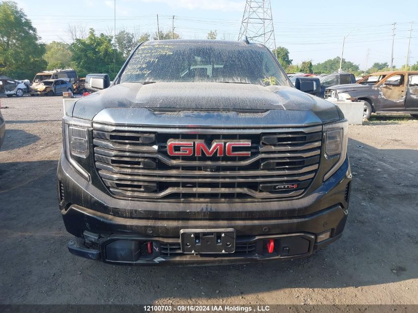 2022 GMC Sierra 1500 VIN: 3GTUUEET5NG574344 Lot: 12100703