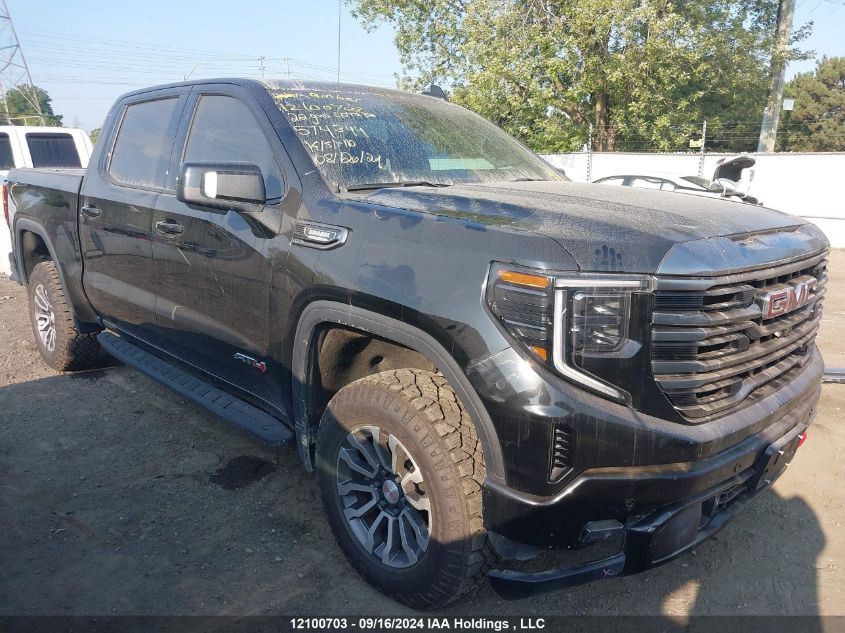 2022 GMC Sierra 1500 VIN: 3GTUUEET5NG574344 Lot: 12100703