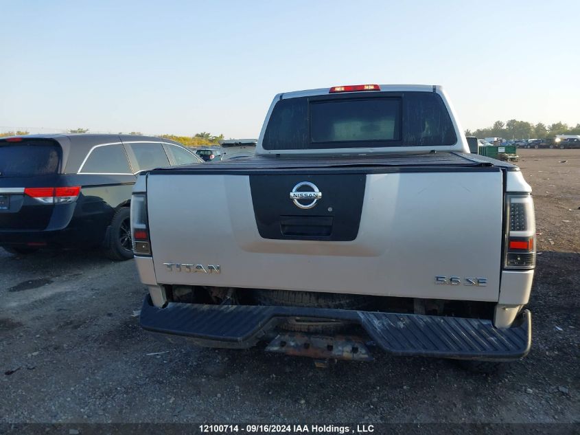 2009 Nissan Titan Xe VIN: 1N6AA07CX9N309490 Lot: 12100714