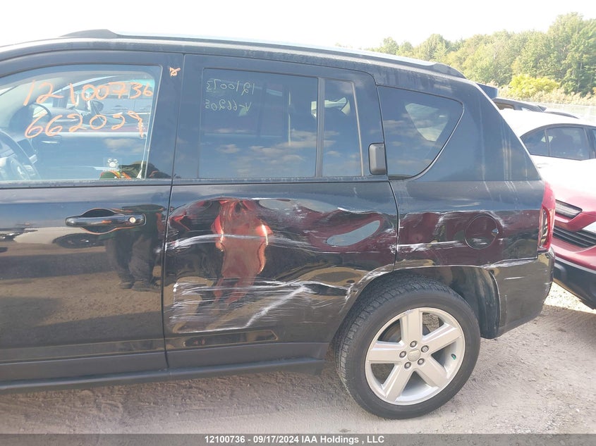 2014 Jeep Compass Sport VIN: 1C4NJCAA6ED662029 Lot: 12100736