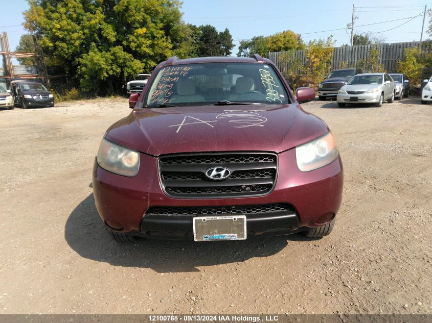 2007 Hyundai Santa Fe Gl VIN: 5NMSG13E97H070009 Lot: 12100768